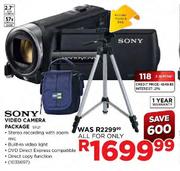 Sony Video Camera Package (SX21)