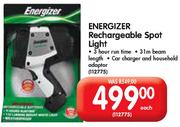 Energizer Rechargable Spot Light-Each