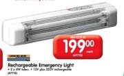 Rechargable Emergency Light-2x8W Tubes Each