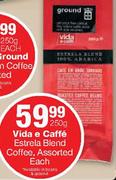Vida e Caffe Estrela Blend Coffee Assorted-250g Each