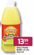 Daly's Fruity Drink - 1.25 Ltr Each