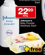 Johnson's Baby Powder Assorted-400g Each
