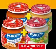 Purity 2nd Foods Baby Food Assorted-4x125cm