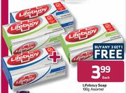 Lifebouy Soap Assorted-100g Each