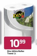 Dinu White Roller Towel-2's