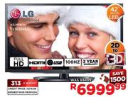 LG 3D Full HD LED TV-42"