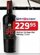 J&B Jet 12-Year Old Whisky-750ml
