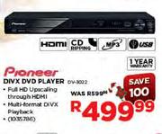 Pioneer Divx DVD Player-DV-3022