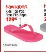 Havaianas Kids' Top Pop Rose Flip-Flop