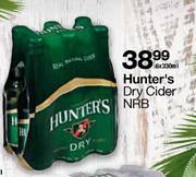 Hunter's Dry Cider NRB-6X330ml
