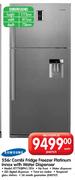 Samsung Combi Fridge Freezer Platinum Innox With Water Dispenser (RT77KBPN1 /XFA)-556l Each