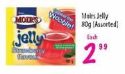 Moir's Jelly Assorted-80g Each