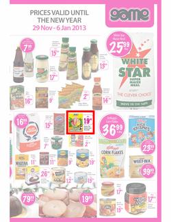 Game KZN : Dry Groceries (29 Nov - 6 Jan 2013), page 5