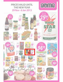 Game KZN : Dry Groceries (29 Nov - 6 Jan 2013), page 5