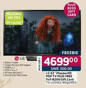 LG HD PDP Plasma TV-42"(107cm)