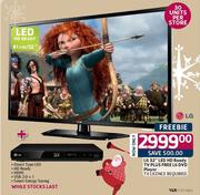 LG HD Ready LED TV-32"(81cm) Plus Free LG DVD Player