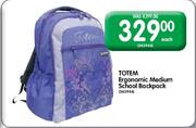 Totem Ergonorric Medium School Backpack-Each