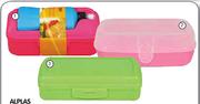 Alplas Lunch Box And Bottle