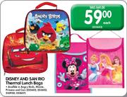 Disney And San Rio Thermal Lunch Bags-Each