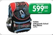 Totem Orthopaedic School Bag Deluxe-Each