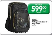 Totem Orthopaedic School Bag Street-Each