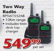 Digitech Two Way Radio-BPSWT552AB