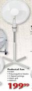 Elements Pedestal Fan-400mm