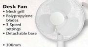 Elements Desk Fan-400mm