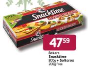 Bakers Snacktime 800gm + Saltcrax 200gm