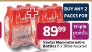 Vawter Non-Returnable Bottles - 6 x 300ml