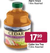 Cedar Ice Tea - 1 Ltr Each