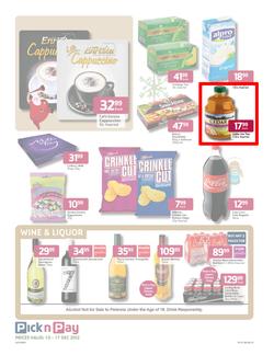 Pick n Pay Eastern Cape : All our Best Savings this Christmas (10 Dec - 17 Dec), page 5