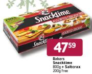 Bakers Snacktime 800gm + Saltcrax 200gm