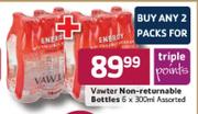 Vawter Non-Returnable Bottles - 6 x 300ml