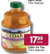 Cedar Ice Tea - 1 Ltr Each