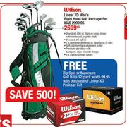 Wilson Linear XD Men's Right Hand Golf Package Set