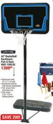 Lifetime 44" Shelterproof Backboard, Pole & Base