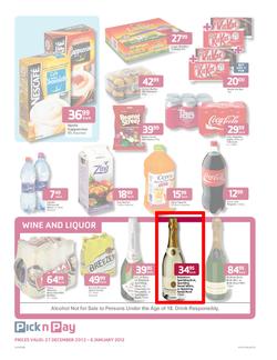 Pick n Pay Gauteng : Bringing in the New Year with Great Prices (27 Dec - 6 Jan 2013), page 5