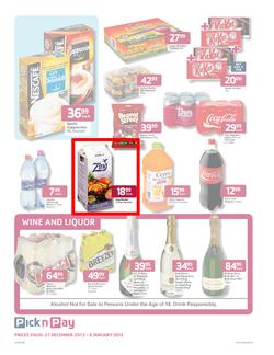 Pick n Pay Gauteng : Bringing in the New Year with Great Prices (27 Dec - 6 Jan 2013), page 5