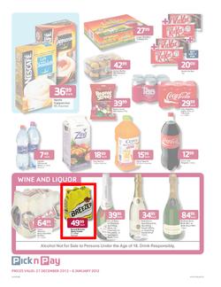 Pick n Pay Gauteng : Bringing in the New Year with Great Prices (27 Dec - 6 Jan 2013), page 5