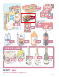 Pick n Pay Gauteng : Bringing in the New Year with Great Prices (27 Dec - 6 Jan 2013), page 5