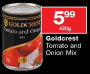 Goldcrest Tomato and Onion Mix-420g