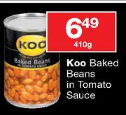 Koo Baked beans in Tomato Sauce-410g