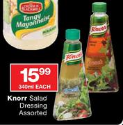 Knorr Salad Dressing Assorted-340ml Each