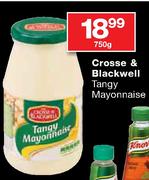 Crosse & Blackwell Tangy Mayonnaise-750g