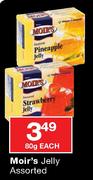 Moir's Jelly Assorted-80g Each