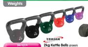 Trojan Kettle Bells-2kg Each