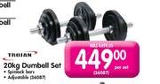 Trojan Dumbell Set-20kg Per Set