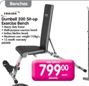 Trojan Dumbell 200 Sit-Up Exercise Bench-Each