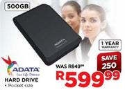 Adata Hard Drive-500GB